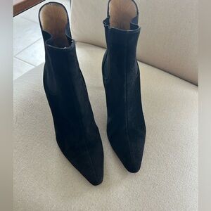 Manolo Blahnik Suede Boot